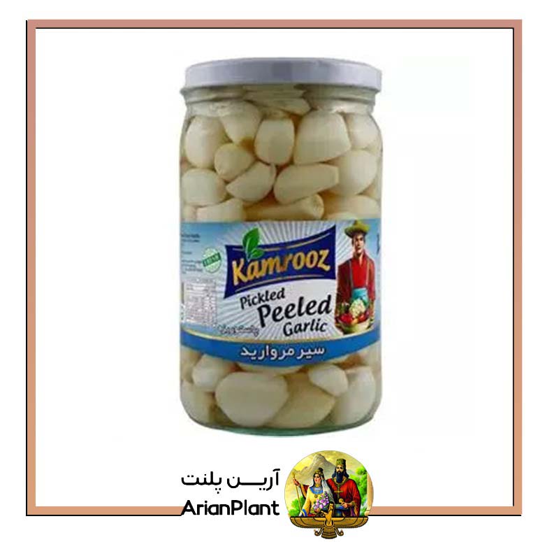 Kamrooz Pickled peeled Garlic 750 g