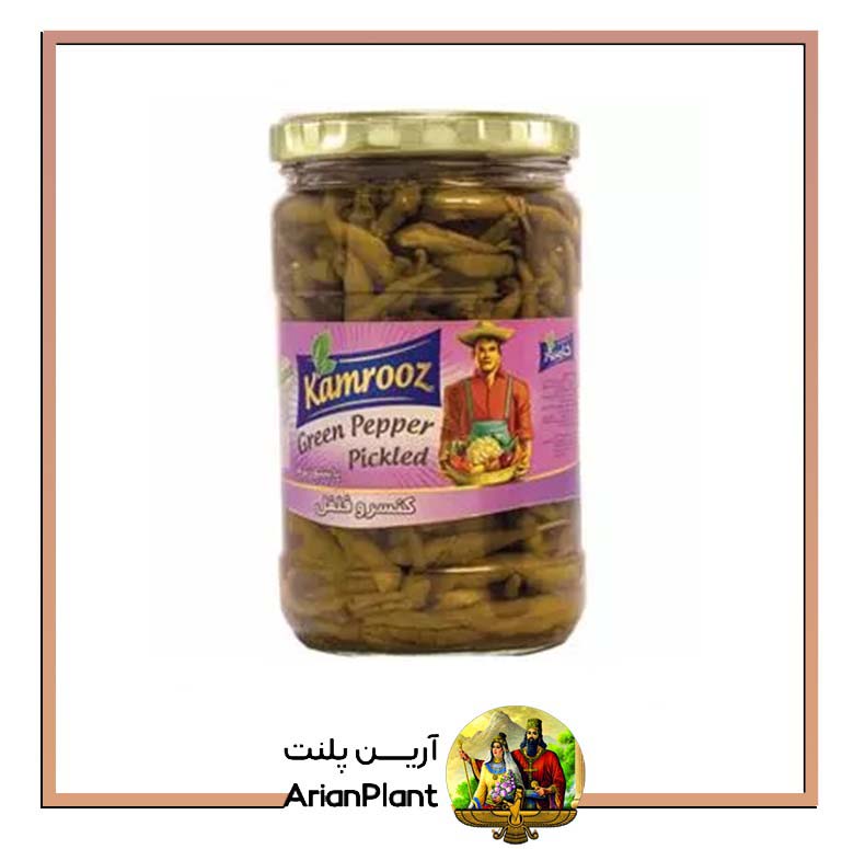 Kamrooz Green Pepper pickled 750 g